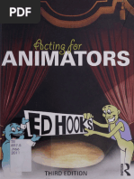 Acting For Animators - 3 Edição - Ed Hooks