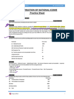 01 Ch1 Determination of National Income - Practice Sheet