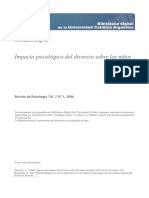 Impacto Psicologico Divorcio Ninos Serrano