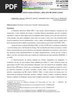 Peritonite Infecciosa Felina - Relato de Dois Casos