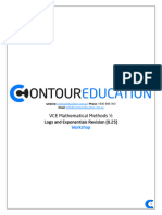 MM12 (0.25) - Logs and Exponentials Revision - Workshop