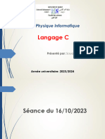 Cours Langage C