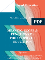 Philosophy of Education