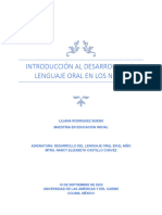 Introducción Al Desarrollo Del Lenguaje