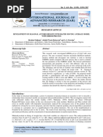 Development of Seasonal Autoregressive Integrated Moving Average Model With Error Process