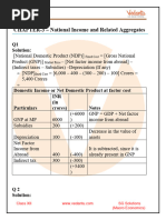 Sandeep Garg Macroeconomics Class 12 Solutions Class 12 Macroeconomics Sandeep Garg Solutions Chapter 3 - National Income and Related Aggregate