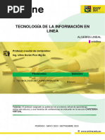 Compendio Algebra Lineal Unidad Iv - 2023 s1