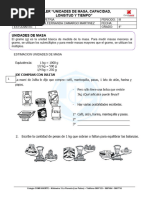 Taller de Geometria Unidades de Masa