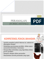 Pertemuan Ke-3 Forecasting (Peramalan)