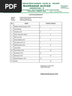 1.1.1.4 Daftar Hadir Rapat Kepala Madrasah Aliyah