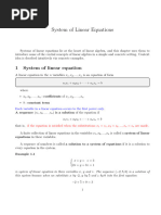 Note Linear System