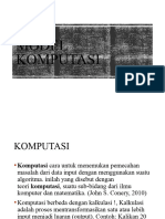 Model Komputasi