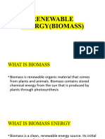 Renewable Energy (Biomass)