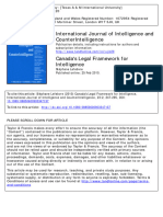 Canada's Legal Framework For Intelligence