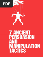 7 Ancient Persuasion and Manipulation Tactics