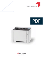 Manual de Instruções Kyocera ECOSYS P5021cdw - PT