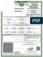 Acta de Nacimiento BEVM030208HQRDRRA5