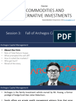 Commodities and Alternative Investments - Session 03 - Slides