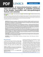 Combined Use of Immunohistochemical Markers