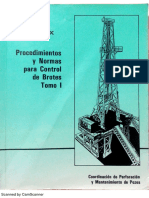 Procedimientos y Normas para Control de Brotes. Tomo I