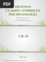 Clase 2 SISTEMAS CLASIFICATORIOS EN PSICOPATOLOGÍA