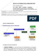 Ciencia Concepto Definiciones Clasificacion