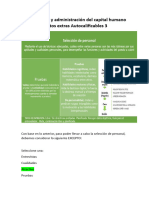 Organización y Administración Del Capital Humano Puntos Extras Autocalificables 3