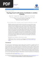 Topology-Based Multi-Jammer Localization in Wireless Networks