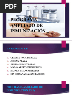 Diapositiva (Programa Ampliado de Inmunización