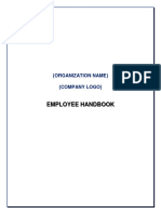 Ontario Employee Handbook Template 8