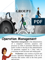 Operations Management