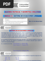 Sistema de Ecuaciones Lineales