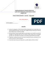 Caso Clínico Adulto - FBTC 2022