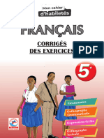 5e Corro Mon Cahier D'Habileté JD FR