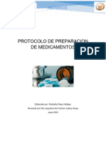 Protocolo de Preparacion de Medicamentos