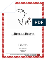 Libreto - La Bella y La Bestia - Español