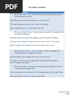 Modals of Probability Present & Future