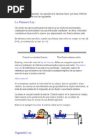 Leyes Del Movimiento de Newton