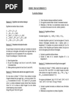 La Reaction Chimique Exercices