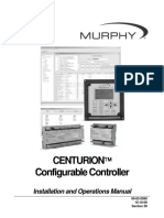 Centurion Configurable Controller: Installation and Operations Manual