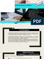 Plano de Instalaciones Sanitarias - Piura