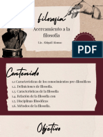 Acercamiento A La Filosofia