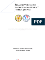 Barangay Governance Performance Management System