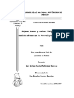 Mujeres, Huesos y Sombras. Religiosidad de Tradición Africana en La Nueva España, Siglo XVII