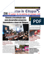 Periódico Noticias de Chiapas, Edición Virtual Martes 07 de Noviembre de 2023