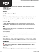 CARVEDILOL Nursing Implications