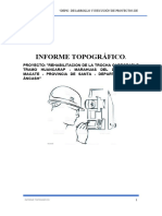 Informe Topográfico - (Depic) - Trocha Macate