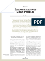 Pedagogies Actives Moded Emploi