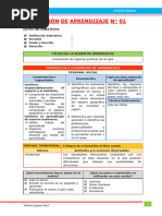 Sesiones de Aprendizaje - Unidad Didáctica V - Editora Quipus Perú