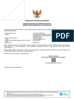 Pemerintah Republik Indonesia Perizinan Berusaha Berbasis Risiko NOMOR INDUK BERUSAHA: 0811220061839